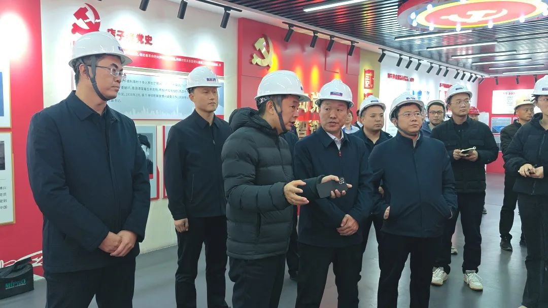 縣委副書記、縣長孫戰勇調研眾鑫發數智化推進工作